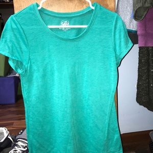 Blue short sleeved T